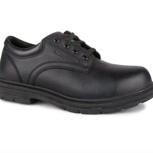 Acton Lincoln Men's Vegan Oxford Steel Toe Work Shoe Size 11 NEW